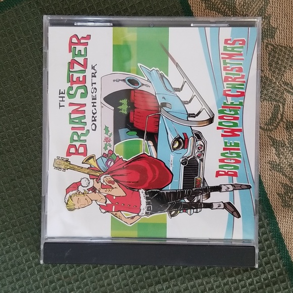 🎄BRIAN SETZER ORCHESTRA CHRISTMAS CD - Picture 2 of 8